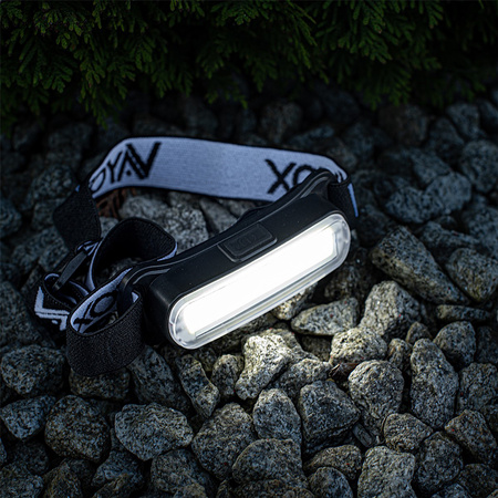 Dobíjecí čelovka 300lm COB LED 4 režimy VAYOX