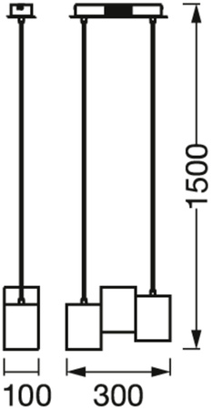 LED stropní svítidlo 21W SMART+ WiFi CCT stmívatelné dřevěné závěsné LEDVANCE