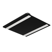 LED podhledový panel 60x60 Lamp 36W 5250lm 4000K Neutral 60° UGR19 Black Kanlux