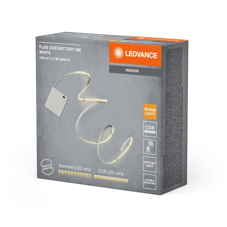 LED pásek 3,3W 3000K teplý baterie 2M baterie pásky Ledvance
