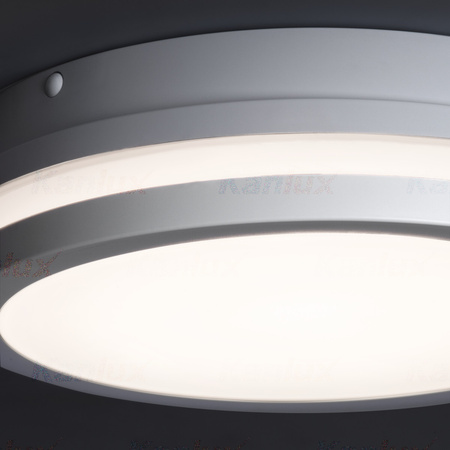 Plafond LED světlo pro povrchovou montáž 18W 1550lm 4000K neutrální IP54 bílá BENO KANLUX