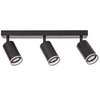 LED PARIS 3 x GU10 Black GOLDLUX (Polux) LED stropní/stěnové světelné pásky