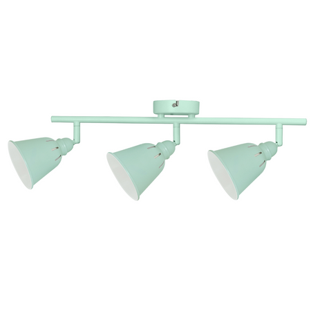 FIONA NÁSTĚNNÉ SVÍTIDLO. nástěnné svítidlo 3xE14 na strop MINT GOLDLUX (Polux)