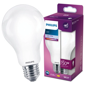 LED žárovka E27 A67 17,5W = 150W 2452lm 4000K Neutrální 200° PHILIPS Classic