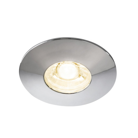 LED 4W 350lm 3000K Chrome IP44 Moderní bodové svítidlo Randy 1072 Rabalux Flush Mounted Spot Lamp