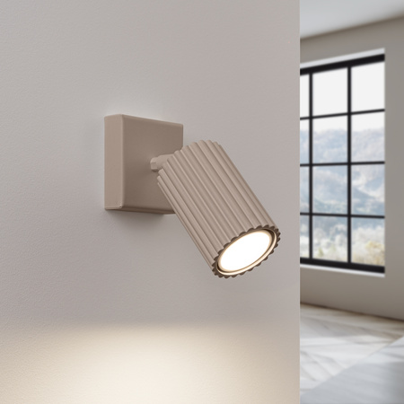 Nástěnné svítidlo GU10 Aluminum Taupe Carbon Deep Space SL.1761 Sollux