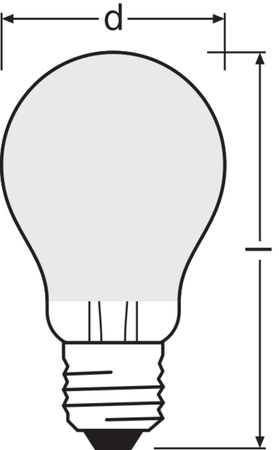 LED žárovka E27 A60 7,5W = 75W 1055lm 4000K neutrální bílá 300° CRI90 Stmívatelná Ledvance