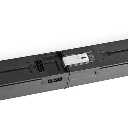 Modulární povrchová panelová lampa LED 24W 2400lm 5000K Cold Black Videx