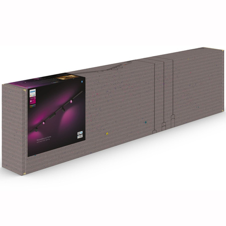 Perifo Lighting Rail Kit 2m + 4x LED reflektor 20,8W CCT RGB Philips HUE Bluetooth Black