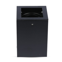Bodové stropní svítidlo GU10 Square Black VT-797 V-TAC