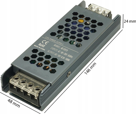 Modulární napájecí zdroj s konstantním napětím 100W 12V 8.3A DC SLIM