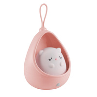 Dekorativní LED dobíjecí lampa 0,5W 3000K Warm Pink Kitty Sanico Goldlux