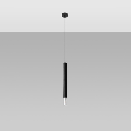 LED závěsné stropní svítidlo WEZYR G9 Overhang Black SOLLUX