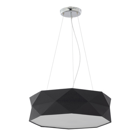 KANTOOR Závěsné stropní svítidlo Lustr černobílý moderní geometrický 4xE27 3312 TK Lighting