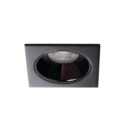 Halogenové bodové svítidlo LED GU5.3 GU10 Square Black Glozo Kanlux Flush Mount