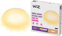 Plafond LED stropní světlo 17W 1600lm 2700K teplé 32cm bílé kulaté Smart SMART WiFi Bluetooth aplikace Adria WiZ