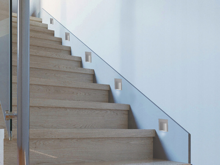 LED svítidlo na schodiště Erinus L 0.8W 4000K neutrální bílá šedá KANLUX