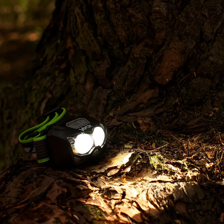 COB XTE LED čelovka Nabíjecí USB IP65 Professional Vayox