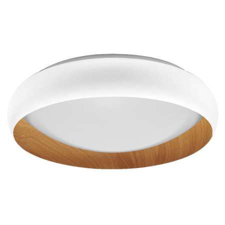 Stropní svítidlo LED Plafond 24W 1200lm 3000K teplá 120° bílá hnědá stmívatelná Orbis Livia Osram