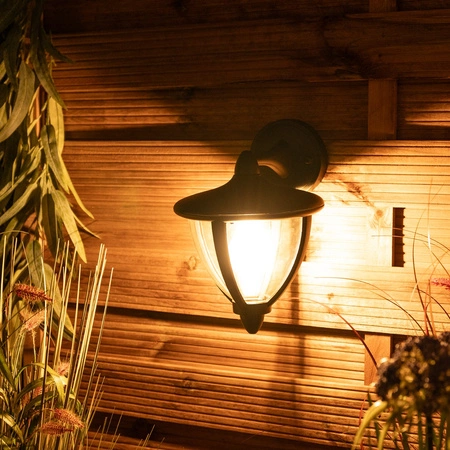 Zahradní nástěnná lampa lucerna E27, ARETOS LUMILED