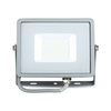 Reflektor LED 30W 2400lm 6400K IP65 šedý čip Samsung VT-30-G V-TAC