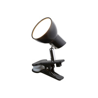 Stolní lampa Stolní noční klip 5W 360lm 3000K černá Industrial Noah Rabalux