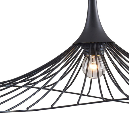 Stropní závěsné svítidlo E27 černé Arielle Sanico Goldlux