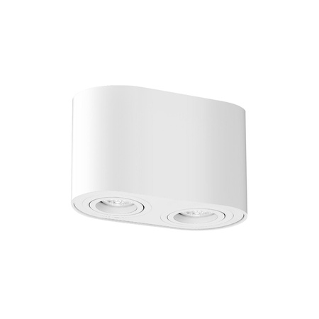 Stropní svítidlo pro povrchovou montáž 2x GU10 White Minimalist Cobalt Rabalux