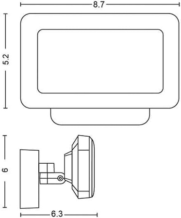 LED reflektor Zahradní lampa Welcome 20,5W 2600lm IP44 PHILIPS HUE