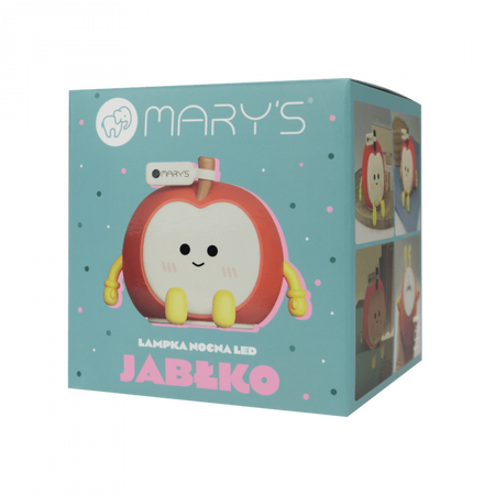 Dětské noční světlo LED 0,6W 3000K teplá bílá Rechargeable 400mAh Red MARY'S YABBY