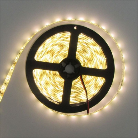 LED pásek SMD 2835 4,8W/m 300lm/m 60LED/m 12V 3000K teplý IP63 Roll 5m Ecolight