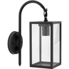 Zahradní nástěnné svítidlo Down Elevation Lamp Malmo E27 IP44 Grafit - GOLDLUX (Polux)