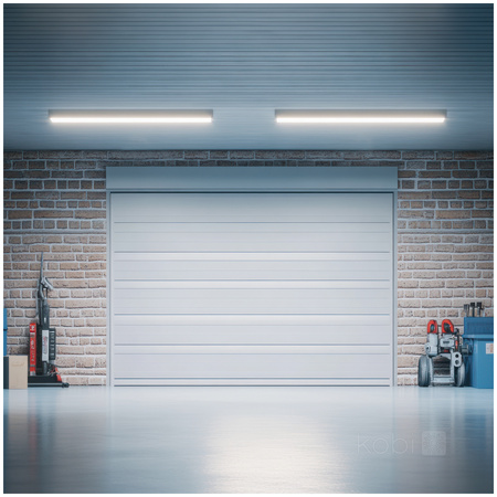 Průmyslová hermetická sada svítidel G2 + 2x LED zářivka T8 18W 120cm 6500K Cold IP65 Kobi