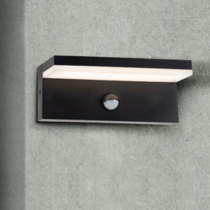 Venkovní nástěnné fasádní svítidlo LED 4000K Rectangle Black