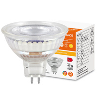 LED žárovka MR16 GU5.3 6,6W = 43W 500lm 2700K teplá bílá 12V FILAMENTNÍ STMÍVATELNÁ LEDVANCE