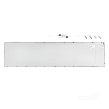 Povrchový panel LED 40W 4300lm 4000K 120° neutrální bílá 30x120cm Nelio Kobi