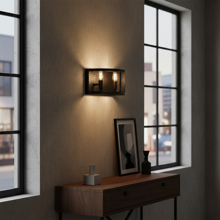 Svítidlo nástěnné WALL LIGHT Bresso 2xE14 GOLDLUX (Polux)