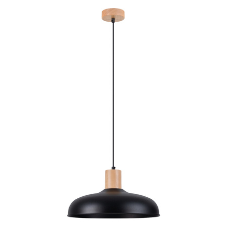 INDY E27 černá skandinávská závěsná stropní lampa SOLLUX