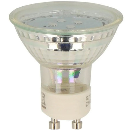 GU10 LED žárovka 1W 20lm Červená