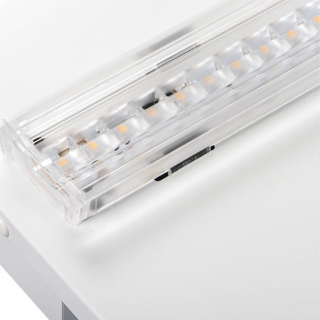 LED panelové stropní svítidlo 19W 120x30cm 2600lm 3000K Warm 60° Flush Mounted Black Kanlux