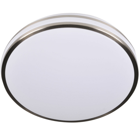 Stropní svítidlo ORBIT 40 LED stropní svítidlo 24W GOLDLUX (dříve Polux) NICKEL 2600lm 4000K