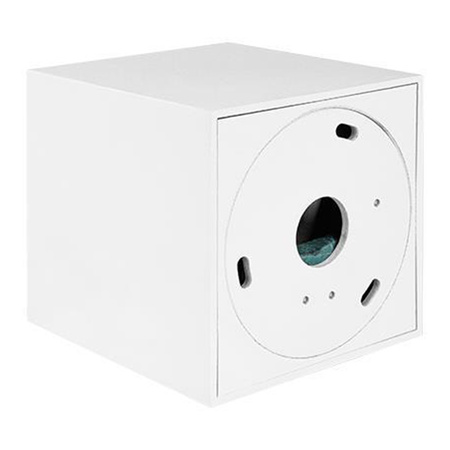 Halogenový reflektorový bodový reflektor GU10 Square Movable White Masterled pro povrchovou montáž