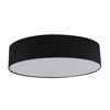 Stropní svítidlo Plafond RONDO BLACK Kulaté svítidlo 61cm 15W 4xE27 1587 TK Lighting