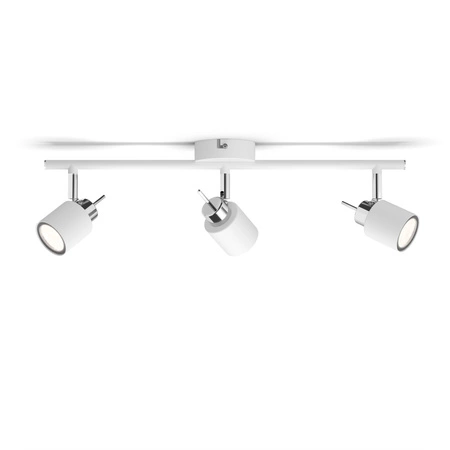 Stropní svítidlo MERANTI 3x GU10 s reflektorem na stěnu bílé PHILIPS