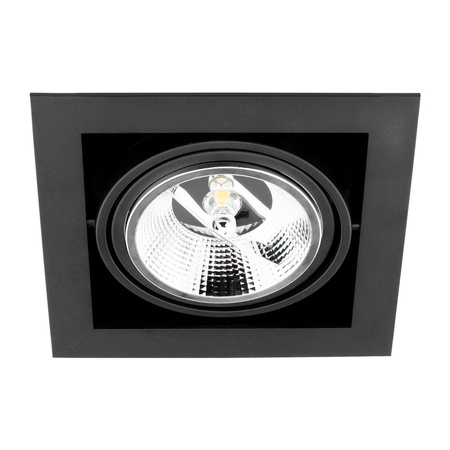 Halogenové pohyblivé svítidlo pod omítku GU10 ES111 Square Black