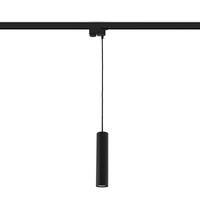 PROFIL EYE LED GU10 Černá kolejnicová lampa pro jednofázové kolejnice 9338 Nowodvorski