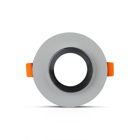 Zapuštěné stropní svítidlo GU10 Očko kulaté šedé/chromové VT-862 V-TAC - 5letá záruka