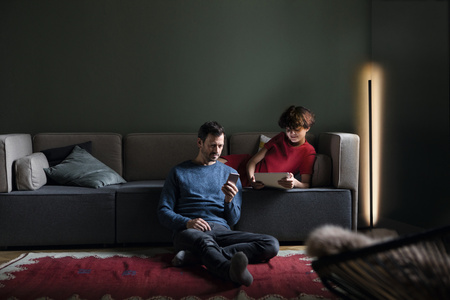 Inteligentní stojací rohová stojací lampa RGBW SMART+ WIFI LEDVANCE