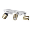 Nástěnné svítidlo Stropní svítidlo Nastavitelné LED GU10 Round White Gold Laurin Kanlux