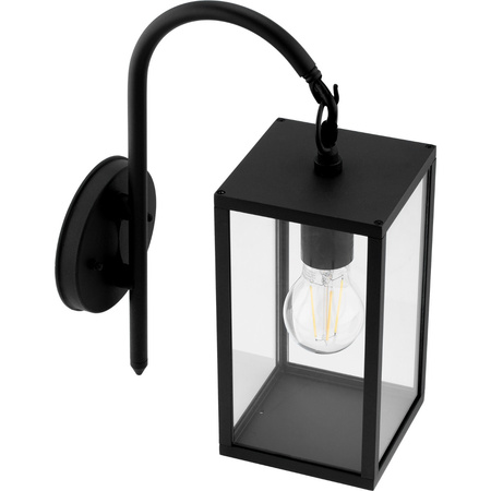 Zahradní nástěnné svítidlo Down Elevation Lamp Malmo E27 IP44 Grafit - GOLDLUX (Polux)